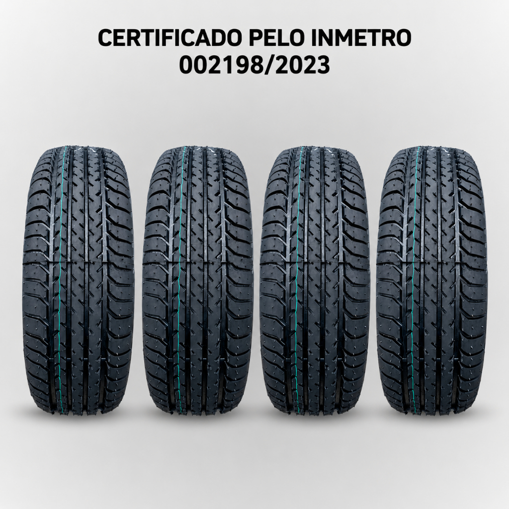 JOGO 4 Pneus 175/65R14 Remold Aro 14 NSF-PMB