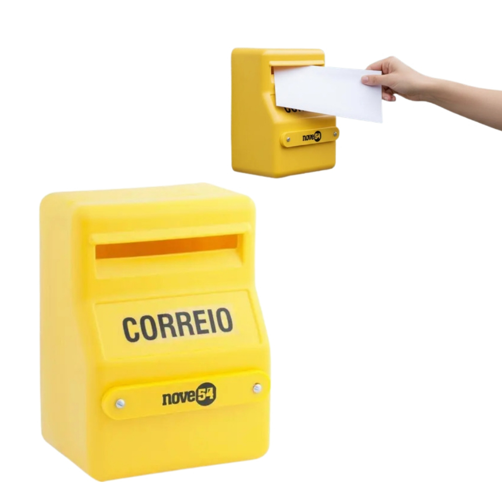 Caixa de Correspondência CPN0019 para Parede Organizador de Cartas e Envelopes V
