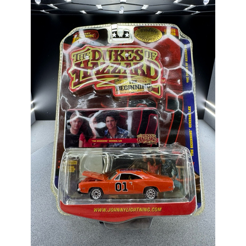 Miniatura Johnny Lightning - The Dukes Of Hazzard - Dodge General Lee 1/64