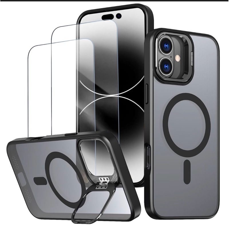 Capinha Case Fosca Magnética Metal Stand Case Extreme Drops para iPhone.