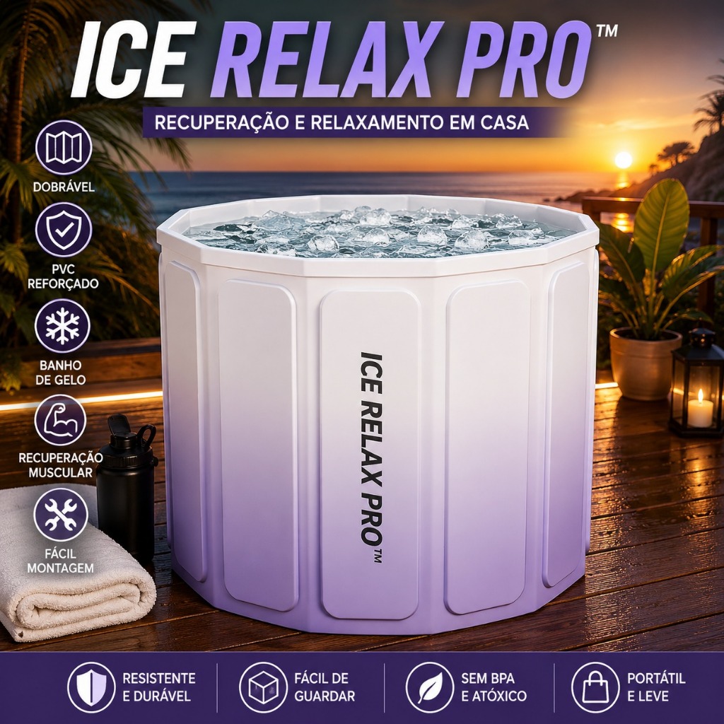 Banheira Dobrável PVC Portátil para Banho de Gelo Imersão Recuperação Muscular Spa Relaxamento Sortida /WSR MIX STORE.