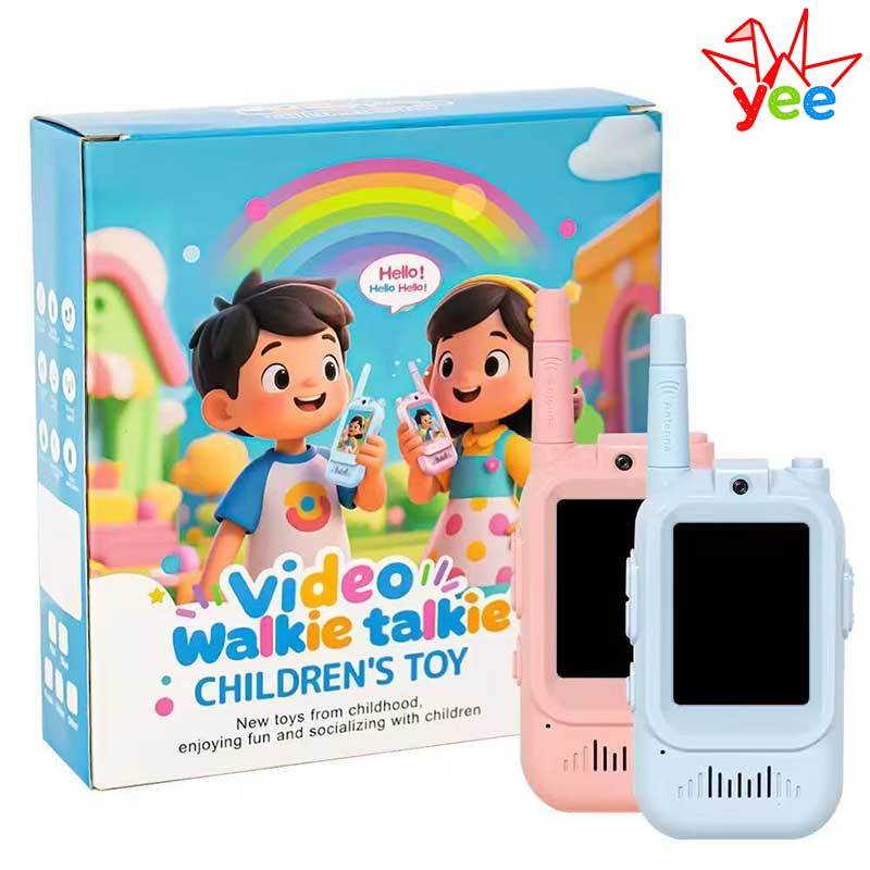Walkie Talkie Radio Infantil p/ Falar de Verdade com Bateria Telefone sem Fio