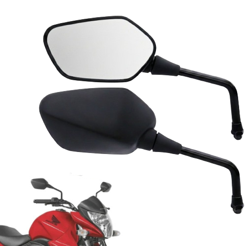 Par Retrovisor Honda Cb 300 2009 2010 2011 2012 2013 Lente Convexa Modelo Original