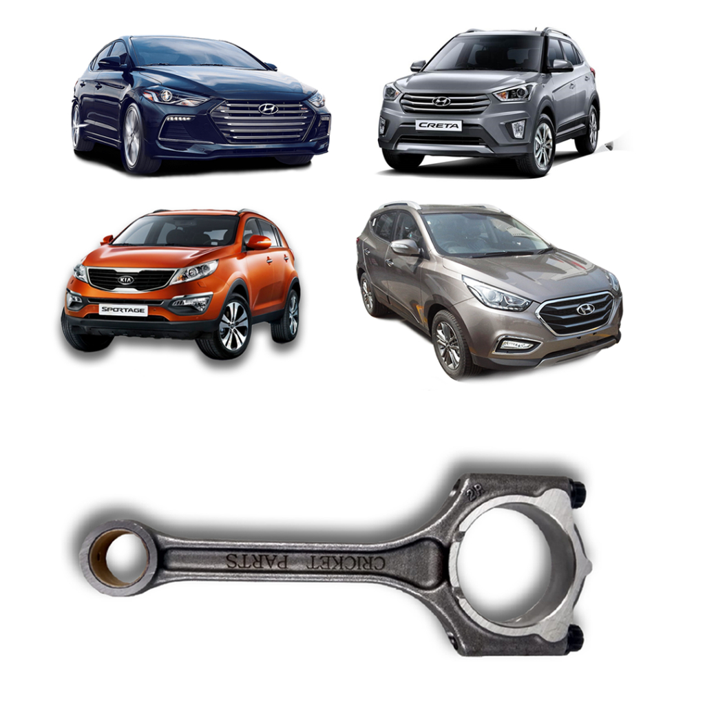 Biela Com Bucha Para Elantra Sportage Creta Ix35 2.0 16v Flex F4na