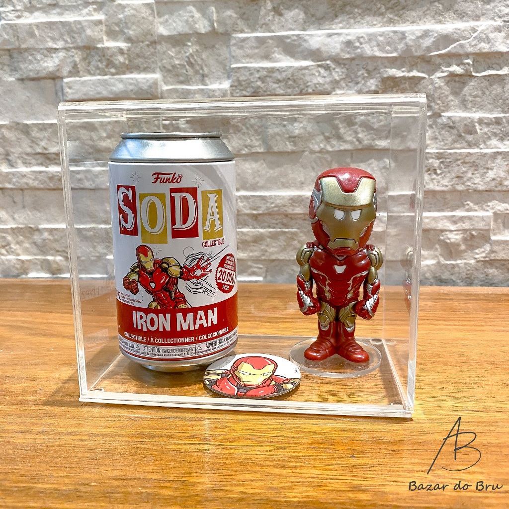 Expositor Popinho Soda - Boneco + Lata