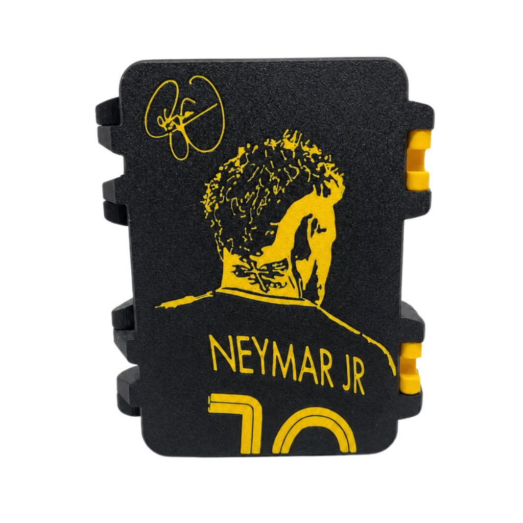 Caixa Porta Figurinhas Copa do Mundo 2026 Neymar Jr Colecionáveis