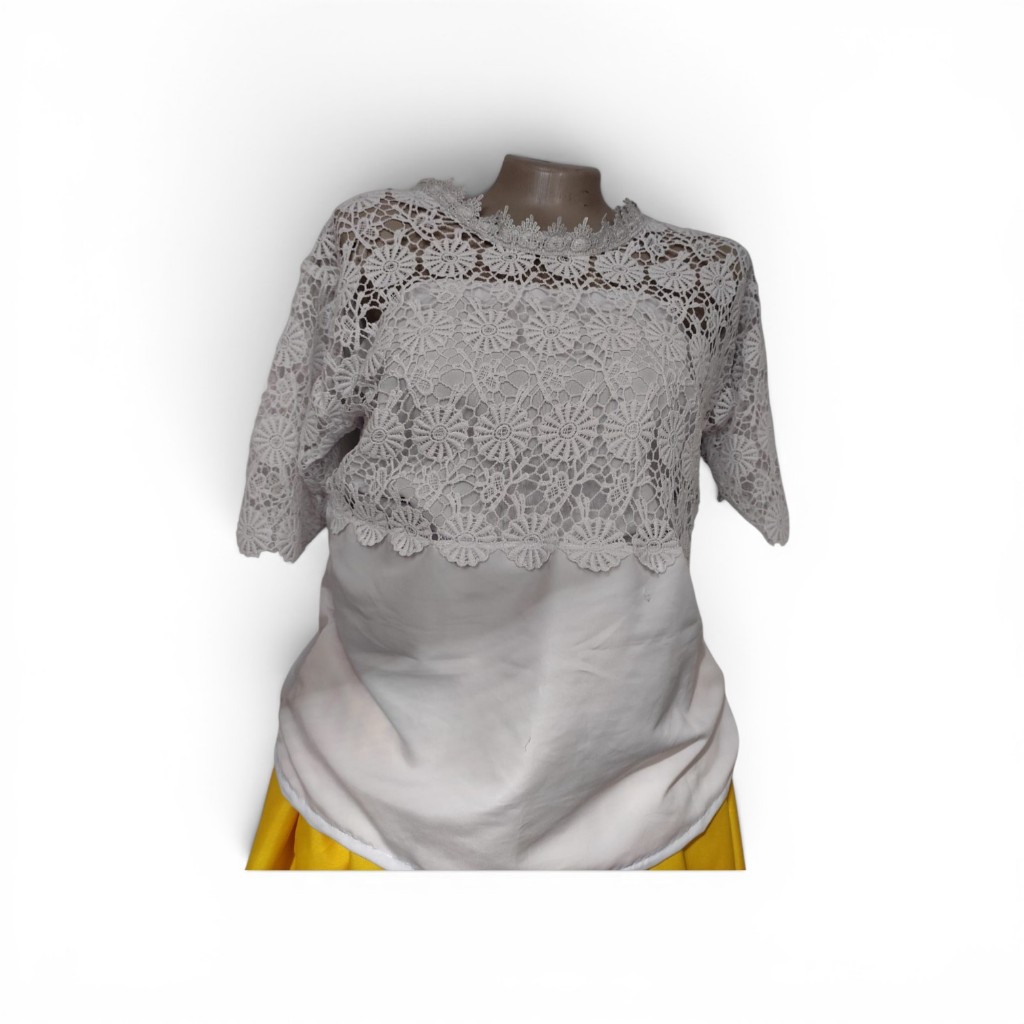 Bata Feminina Branca - Candomblé - Umbanda