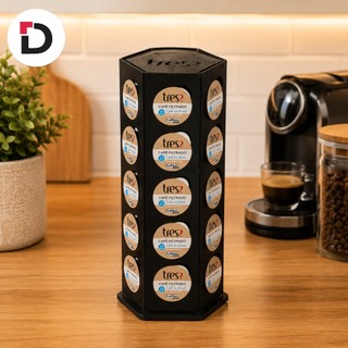 Porta Cápsulas Suporta Até 30 Cápsulas Nespresso Dolce Gusto Decoração