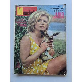 Revista Manchete Nº 495 - Out/1961 - Brizola / Jânio / Cleópatra / Futebol Carioca