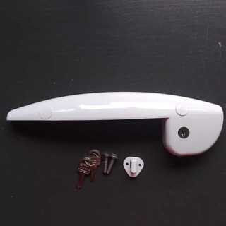 Kit 2 puxadores de tampa cega de frezeer Fricon com chave