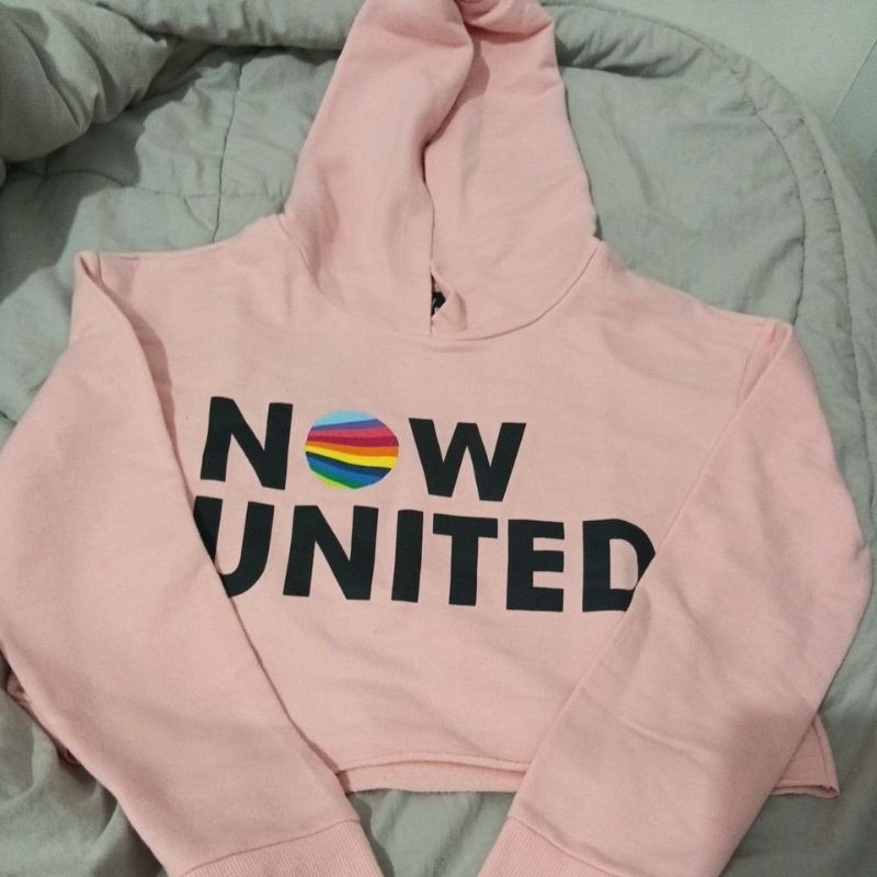 Blusa de frio cropped infantil Tamanho 10 Now United