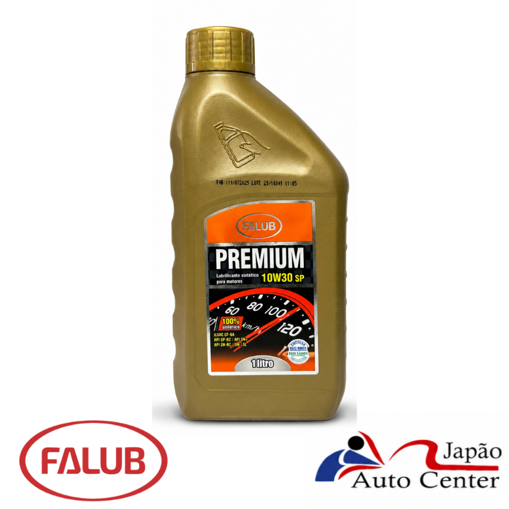 Óleo Lubrificante Falub Premium 10W30 SP Sintético 1L