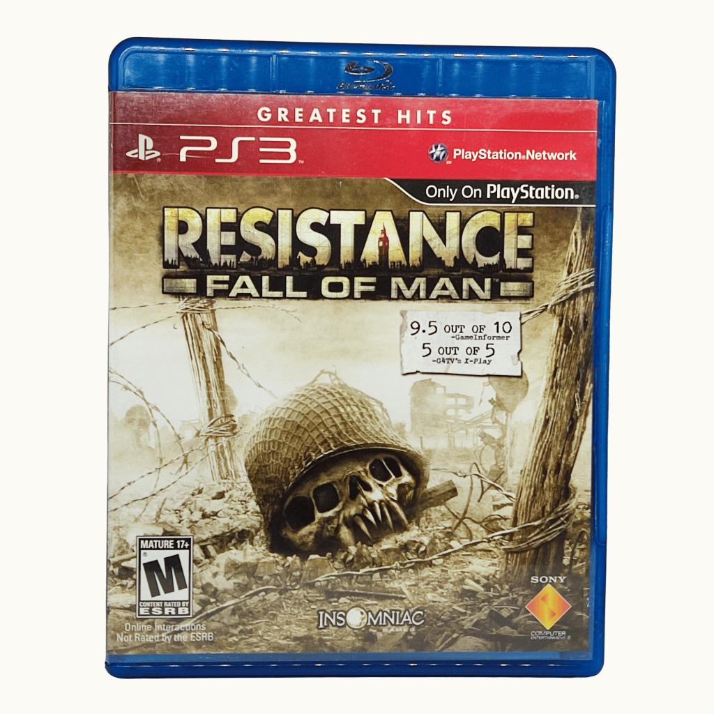 Jogo PS3 Resistance Fall of Man Greatest Hits Completo Com Manual Original Midia Fisica PlayStation 3 FPS Usado Testado