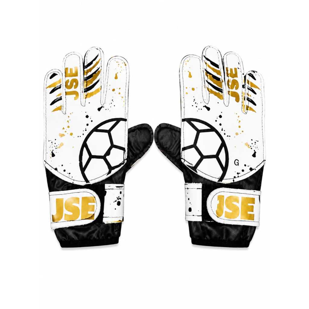Luva de Goleiro Infantil JSE Futebol Campo Society Treino com Ajuste em Velcro