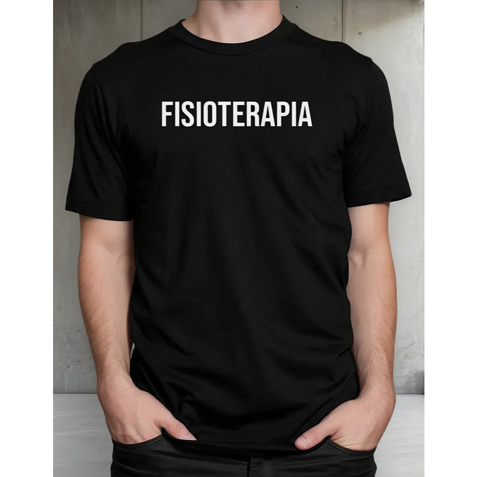 Camiseta Fisioterapia Camisa Professor Aluno Profissão Curso