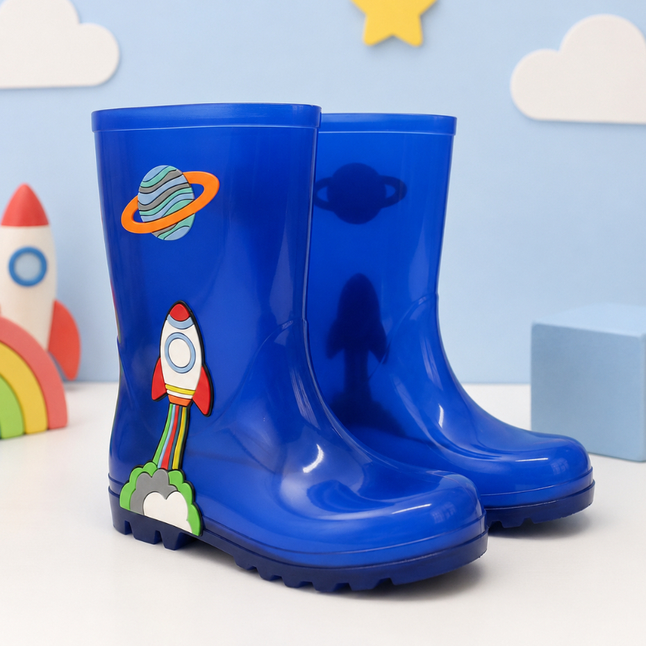 Bota Infantil Impermeável Galocha Menino
