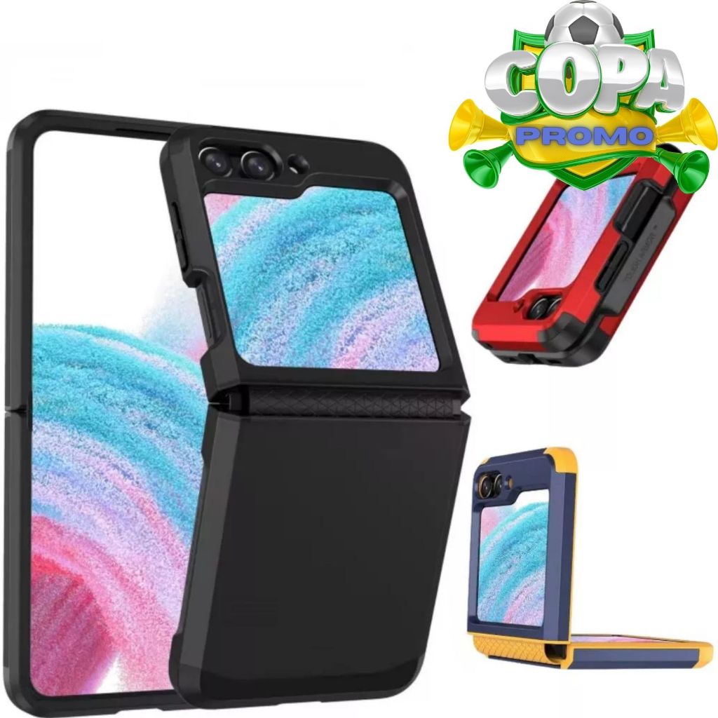 Capa Capinha Anti Impacto para Z Flip 7 FE A Prova de Choque