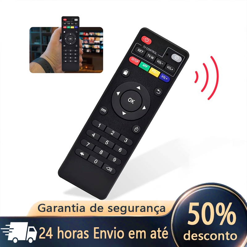 Controle remoto universal compatível com set-top box envio imediato