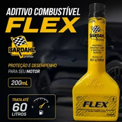 Aditivo Combustivel Limpeza Sistema de Injeção Flex Bardahl 200mL