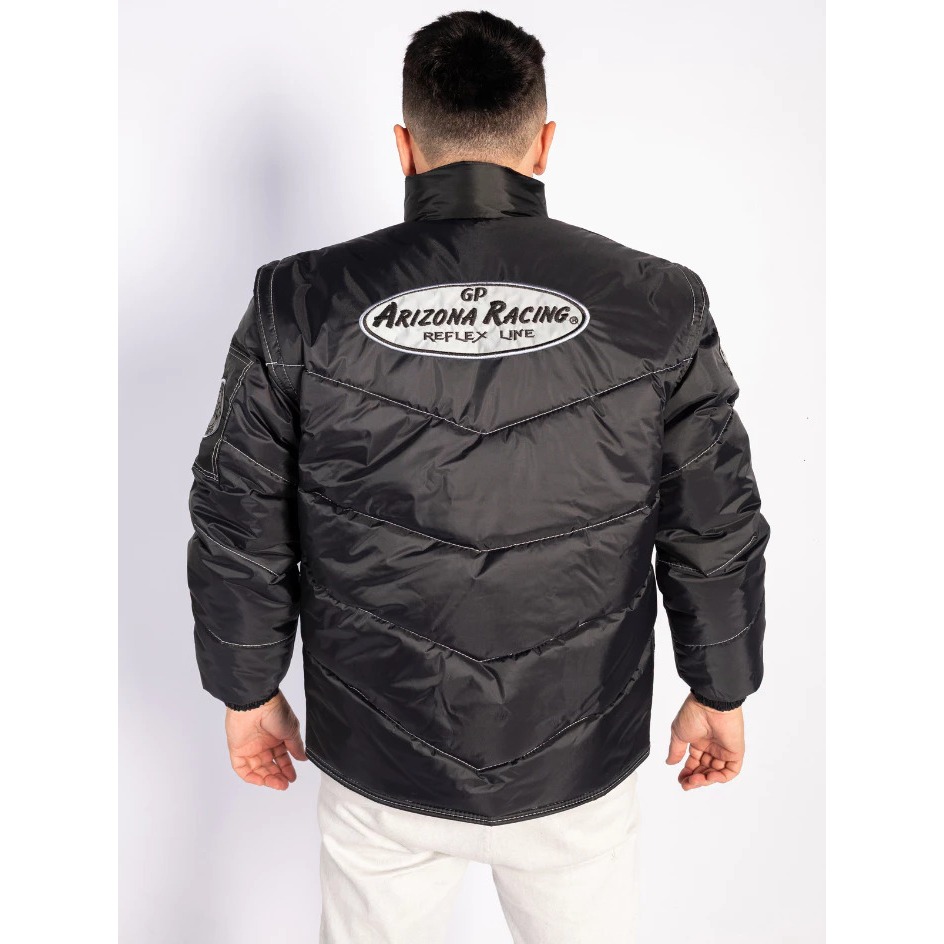 JAQUETA MOTOBOY REFLETIVA ARIZONA RACING GP JACO MOTOCICLISTA — imagem 2 de 2