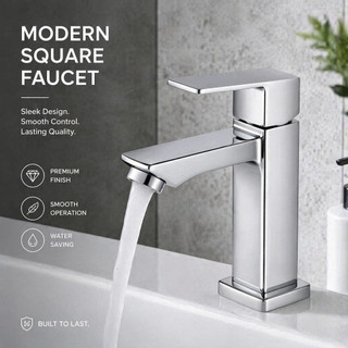 Banheiro Inox Monocomando Moderna Abs Luxo 1/4 De Volta Cromo Premium Torneira Banheiro Inox