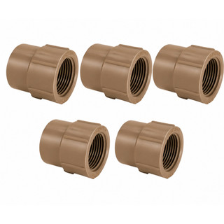 Luva Lr 25mm X 3/4 Soldável E Com Rosca Em Pvc Hidráulica