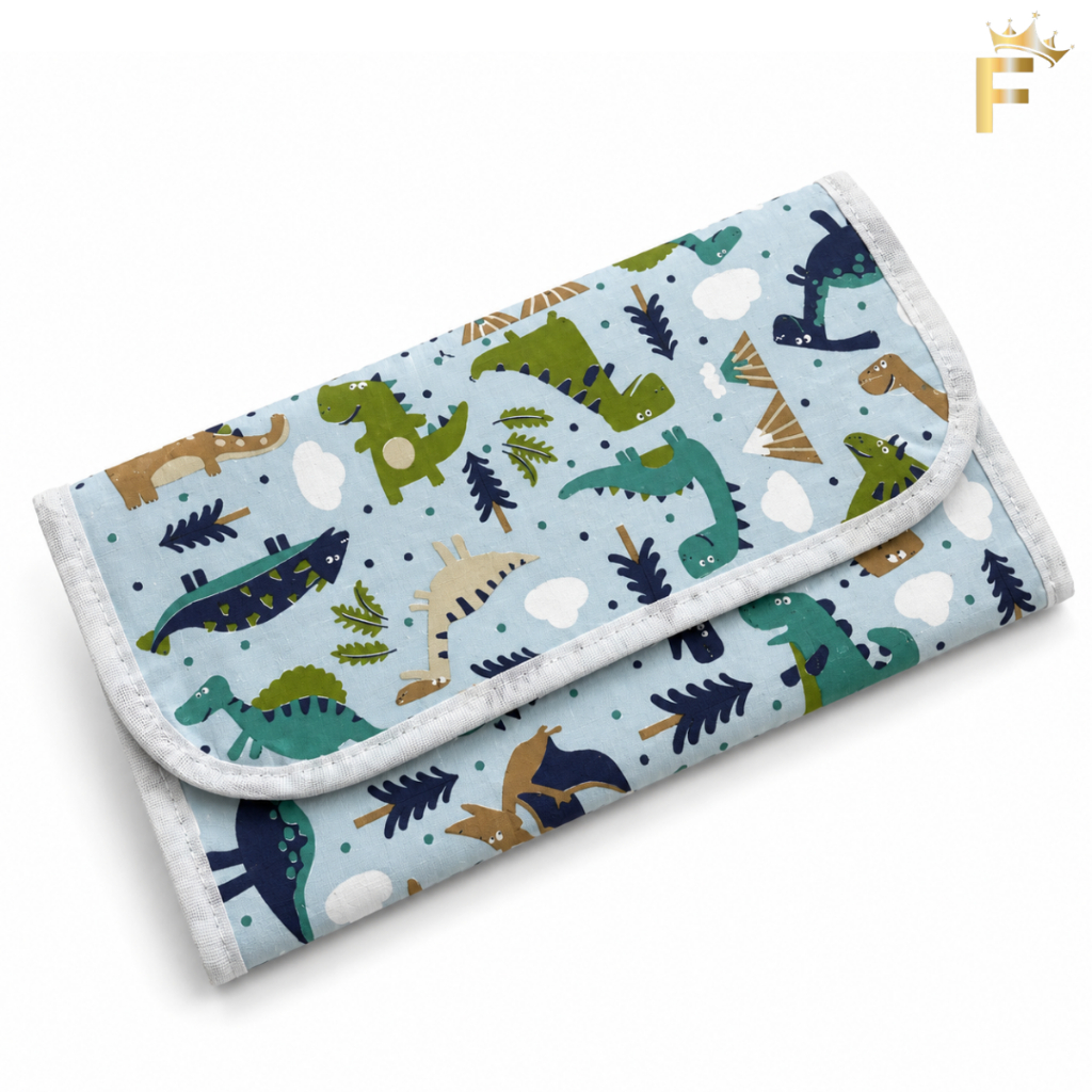 Trocador de Fralda Portátil Impermeável Varias Estampas Menina Menino