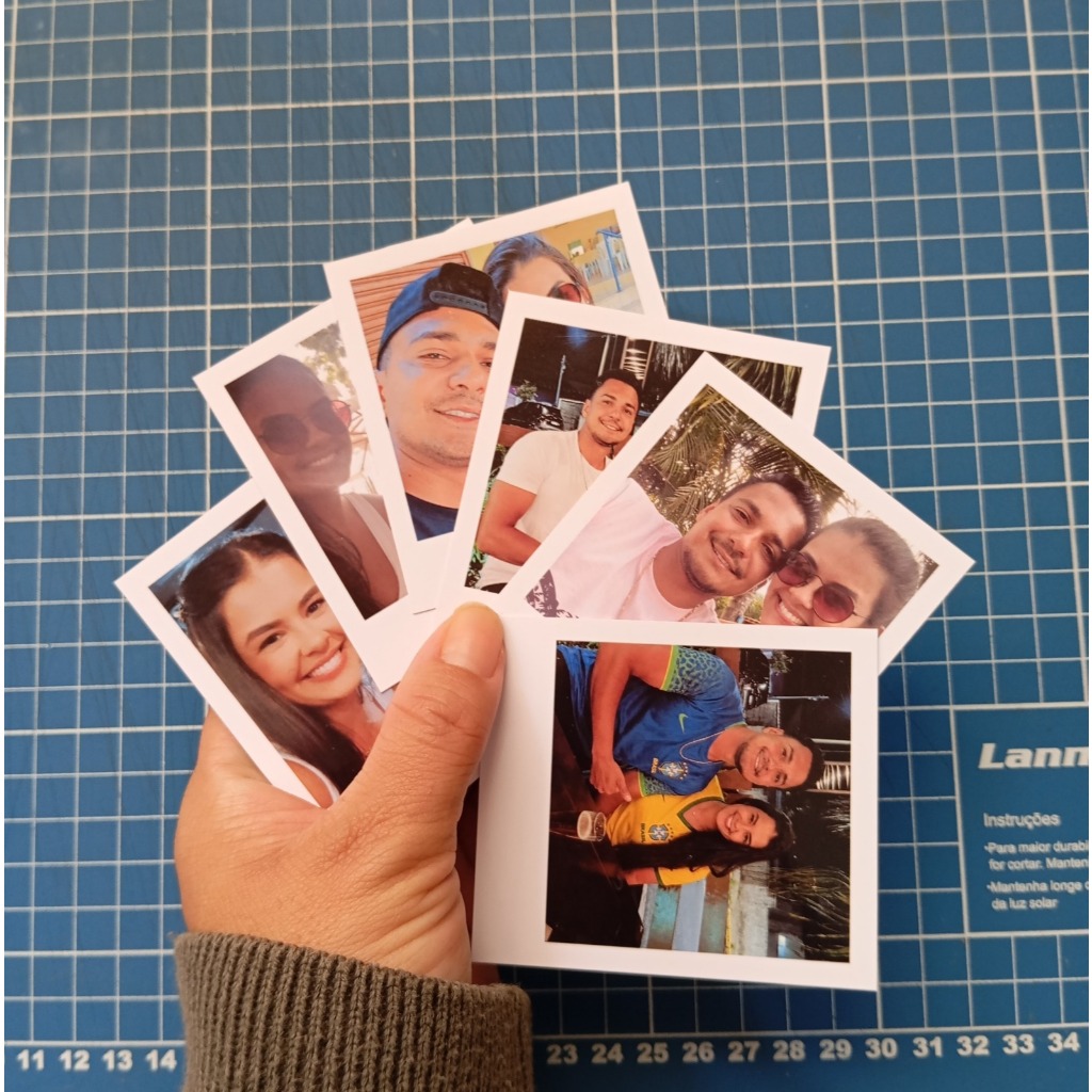Foto Polaroid Personalizada 7x5 Impressão Fotográfica Presente