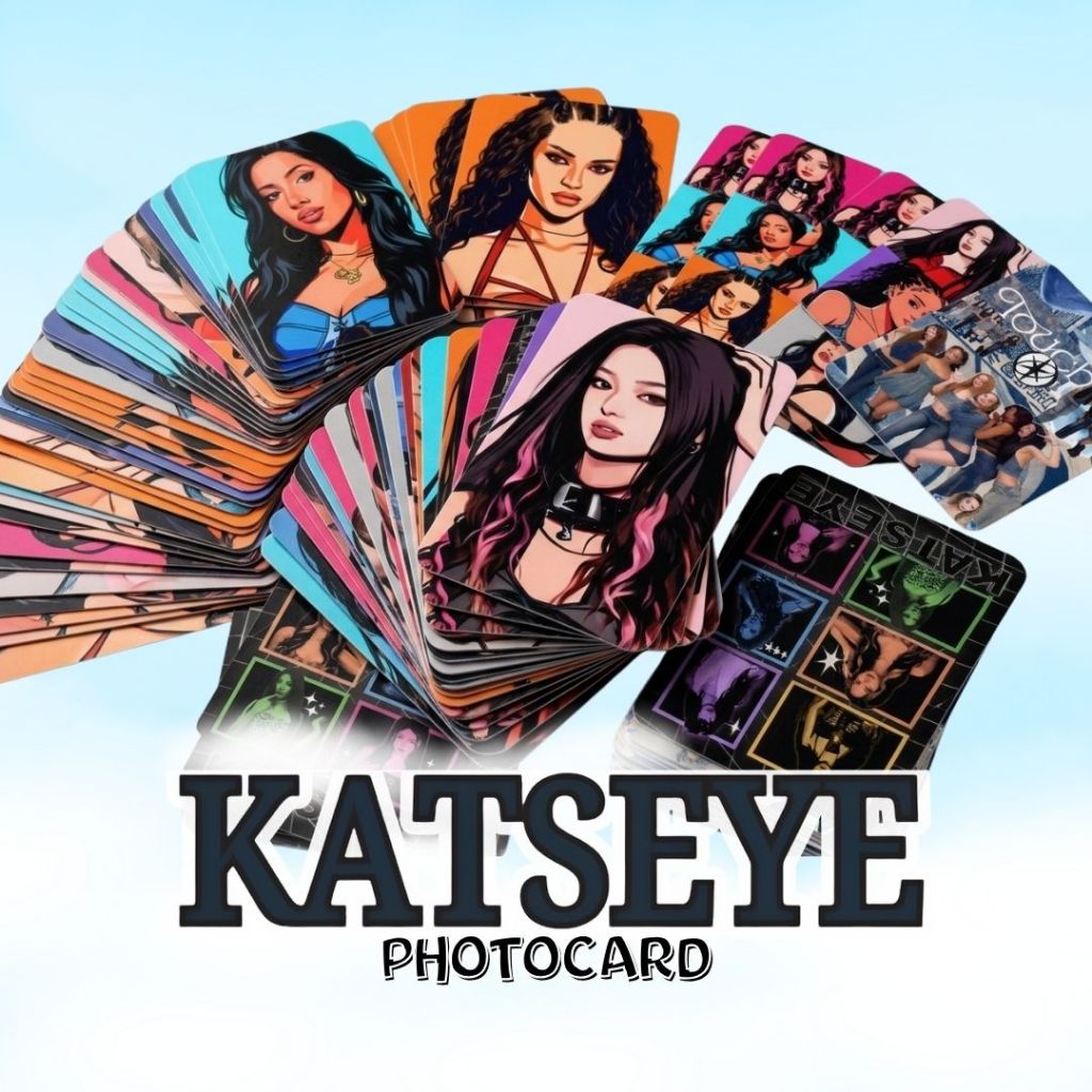 9 Photocards - Katseye Fãs Coleção - Envio Imediato