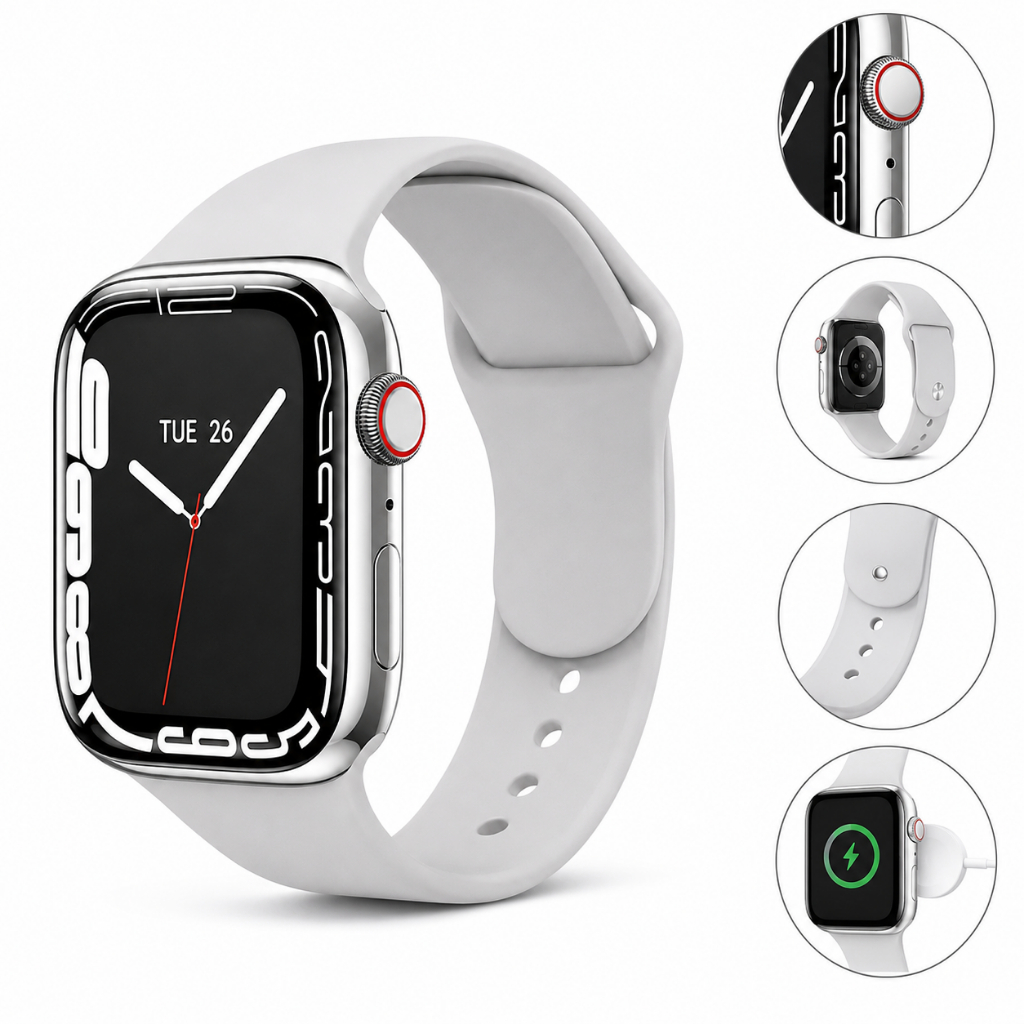Relógio Smartwatch Basike W29S Series 8 Premium Bluetooth Tela Full Touch
