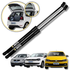 Par Amortecedor Mola A Gás Porta Malas Tampa Traseira Polo Hatch 2002 A 2027
