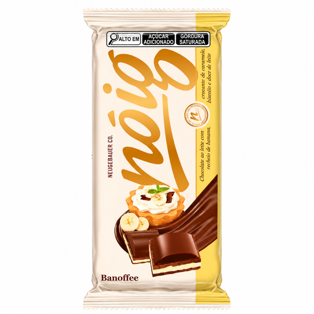 Barrinha Chocolate Nóig Banoffee 70g Neugebauer