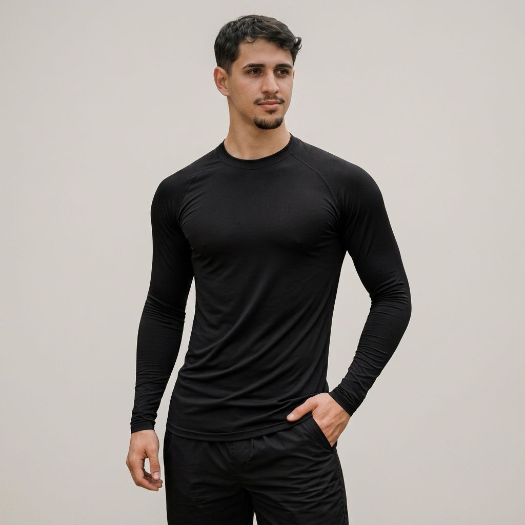 Camisa Termica Proteção uv 50+ Segunda Pele Camiseta Blusa Malha Fria Academia Esportes