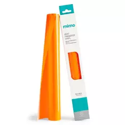 Transfer Laranja Neon - Mimo - 25 x 61 cm- 1 Unid