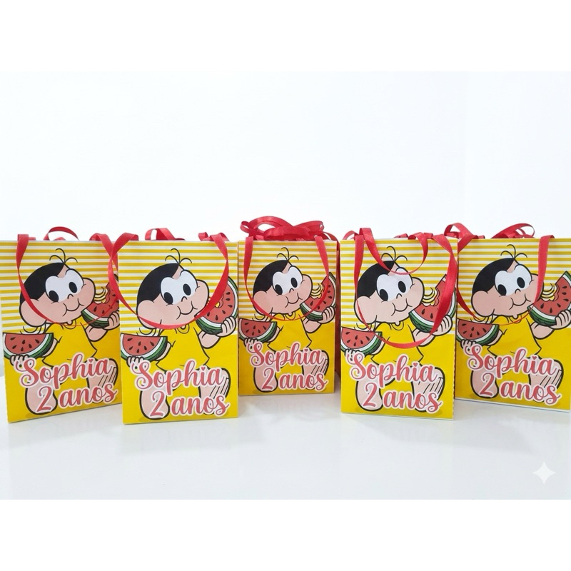 Sacolinha Personalizada - Lembrancinha Aniversário
