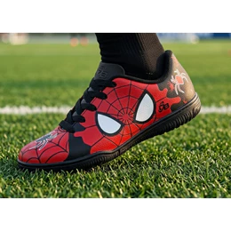 Chuteira Tênis Futsal e Society Infantil Costurada 26 ao 33 Escolar Salão Menino Masculino aranha batma
