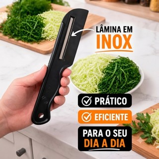 Utensilio de Cozinha Fatiador Descascador de Legumes e verduras prático