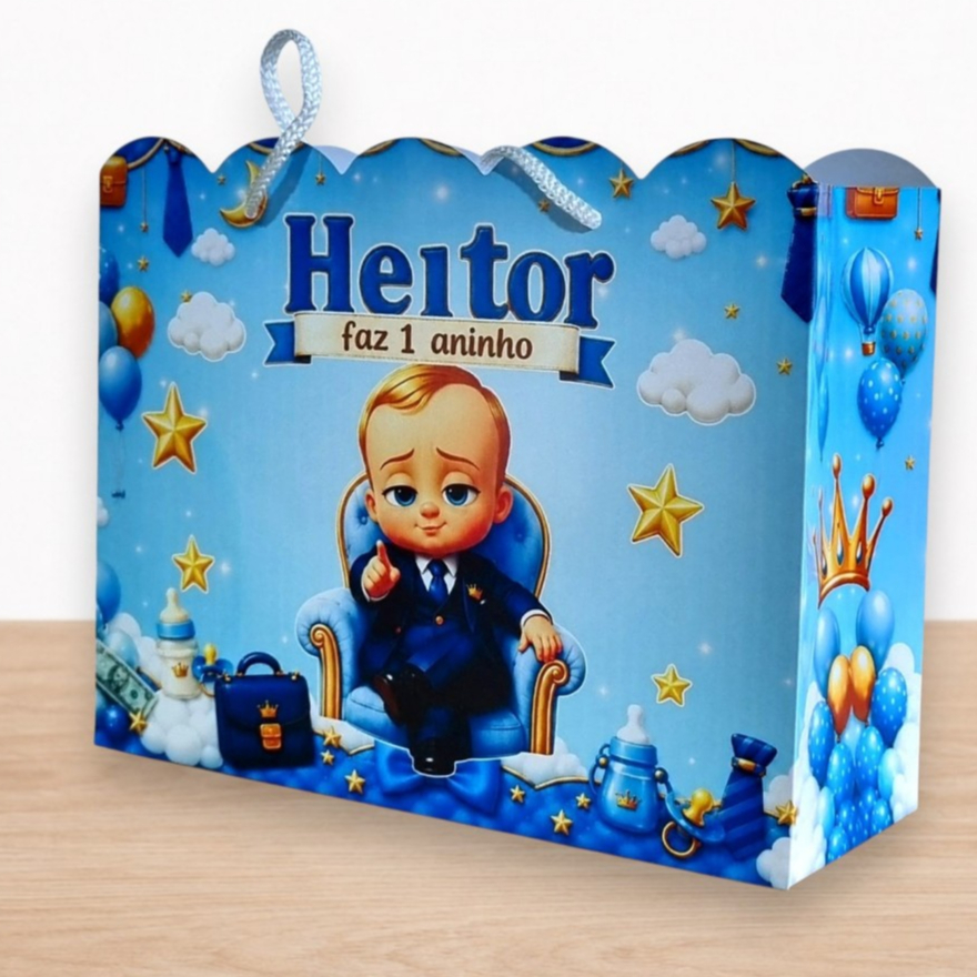 10 Sacolinhas Surpresa M O Poderoso Chefinho Lembrancinha Personalizada Festa Infantil Com Nome