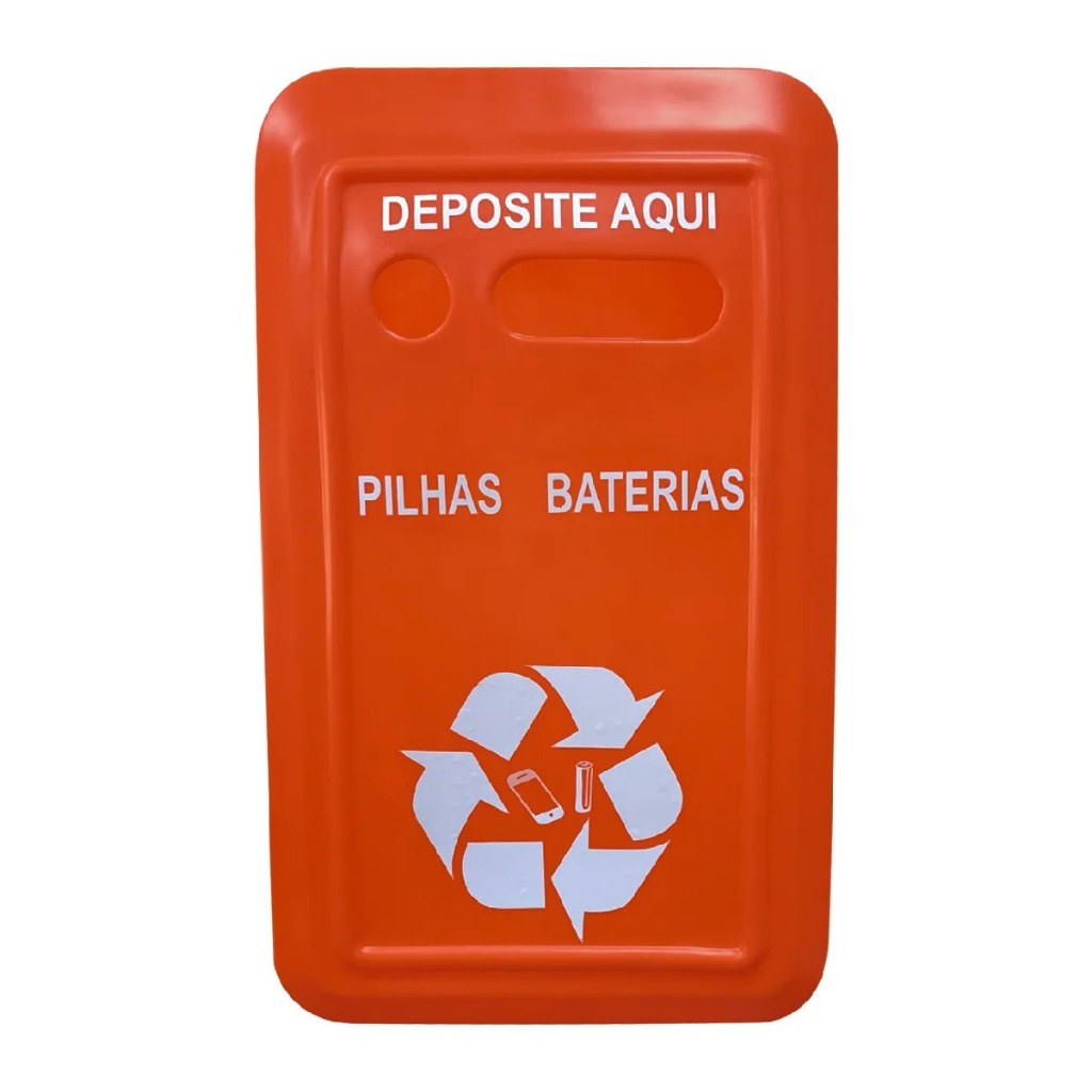 LIXEIRA PARA DESCARTE DE PILHAS E BATERIAS DE 30 LITROS