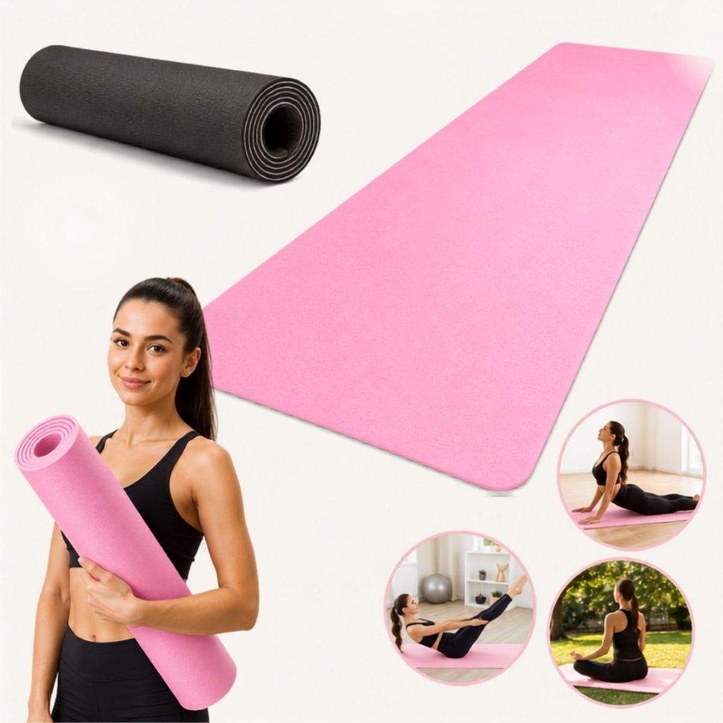 Tapete Yoga Mat Colchonete Tatame EVA 1m x 50cm x 5mm Pilates