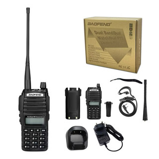 Radio Comunicador Baofeng Bf Dual Band Radio Fm + Fone Uv 82 uv82