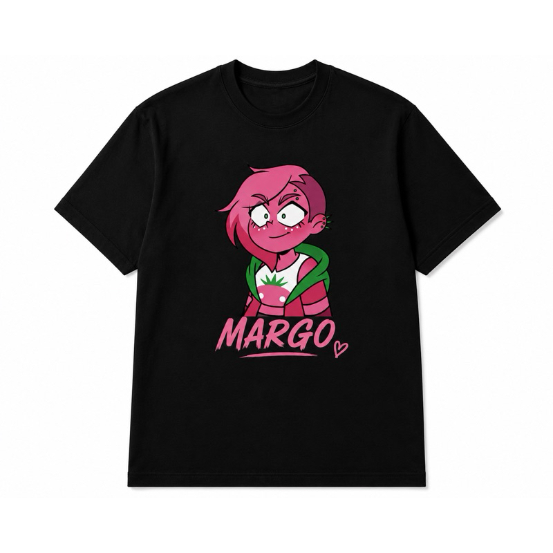 camiseta margo personagem mundo torajo blusa algodão infantil ao adulto — imagem 2 de 2