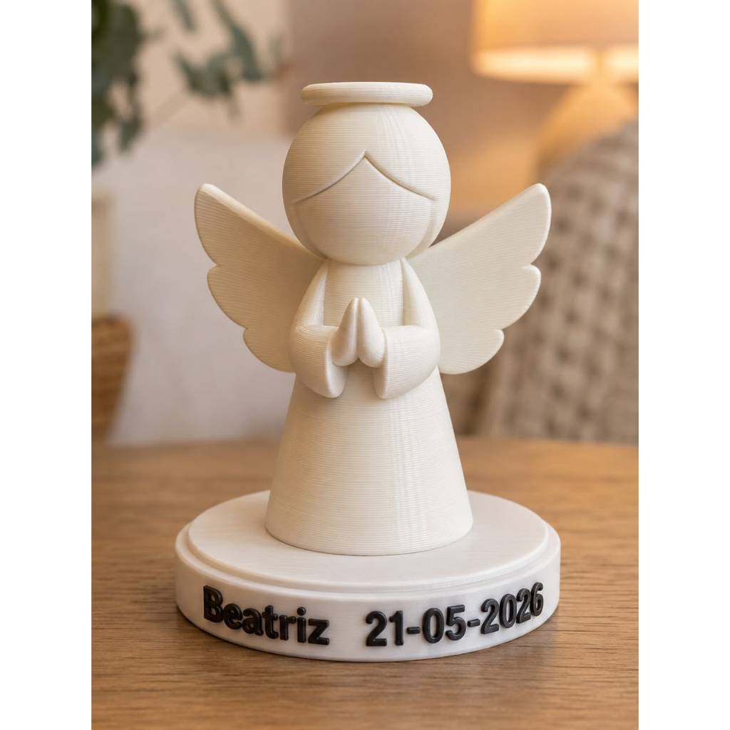 Lembrancinha de Batizado Anjinho Decorativo | Primeira Eucaristia Nascimento Presente Religioso