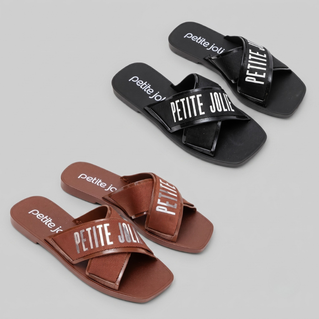 Chinelo Petite Jolie Feminino Slide Bico Quadrado Original