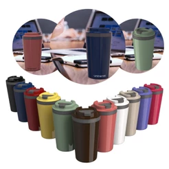 Copo Térmico Minas 400 Ml Com Tampa Unitermi Café Chá Água