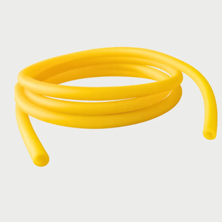 Tubo Elástico De Látex N° 200 e 201 1 a 5 metros Borracha Amarelo para fazer Garrote Estilingue Funda Corda Elástica