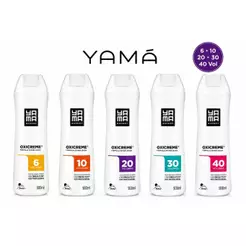 Agua Oxigenada Cremosa Yama 900ml 6,10,20,30 e 40 volumes