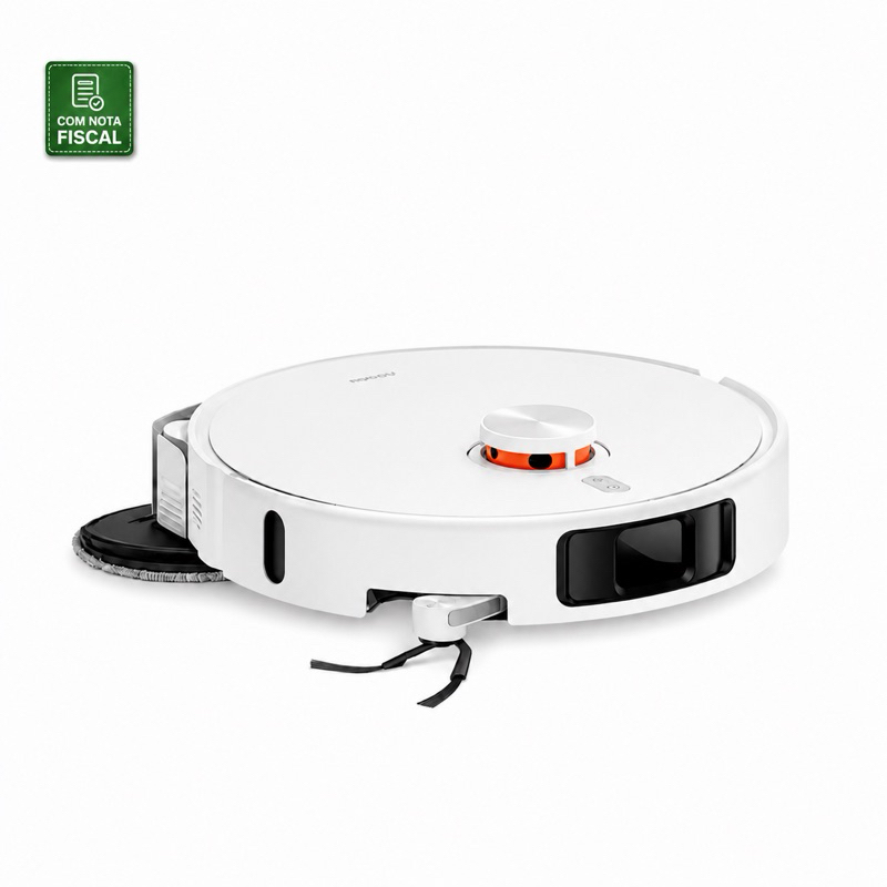 Robô Aspirador S40 Pro Branco Alexa E Google 127/220v Limpeza  Automática