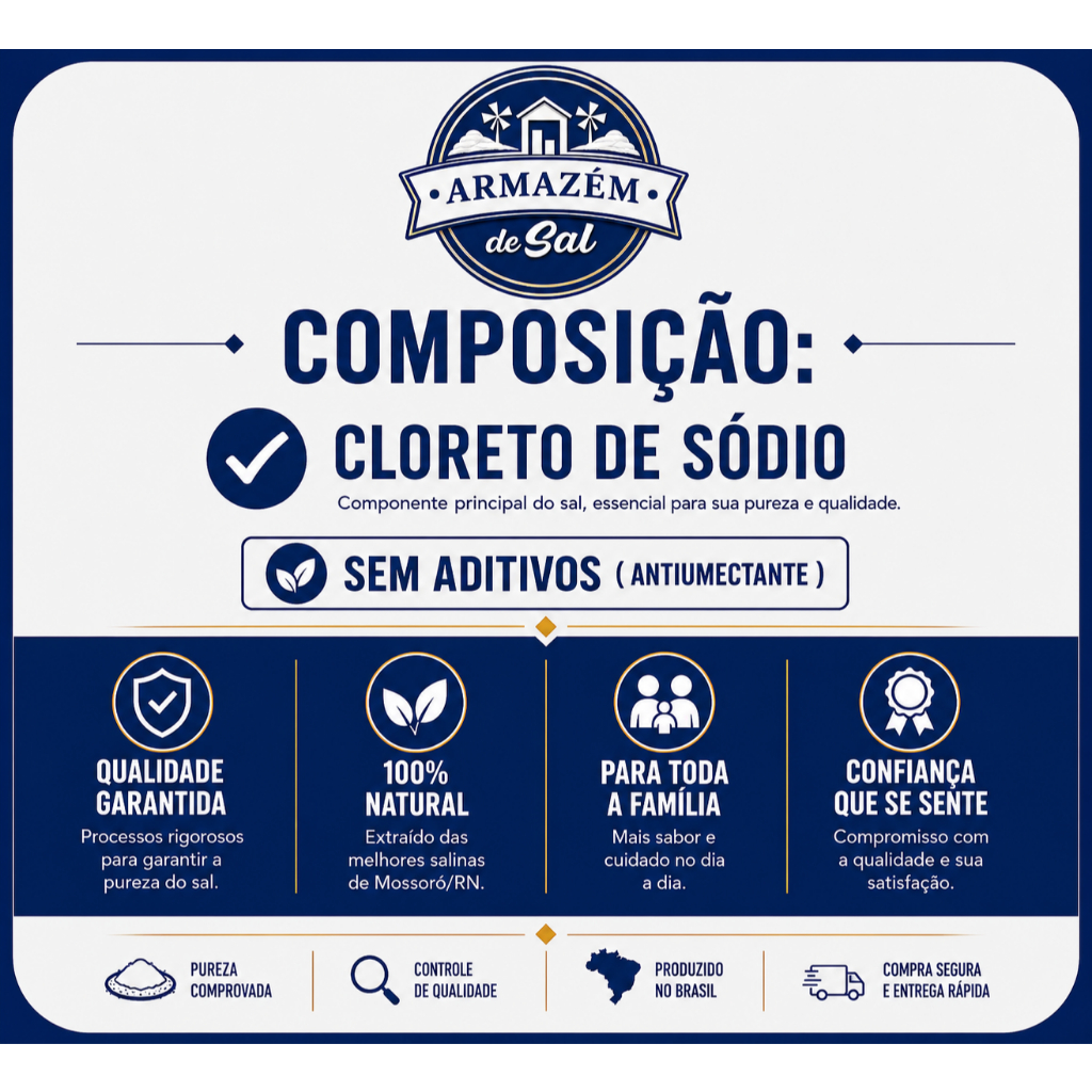 Sal Artesanal para Churrasco Parrilla 1 KG — imagem 2 de 2