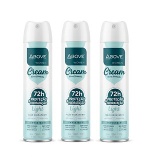 Desodorante Above Feminino Cream Light 150ml 72h